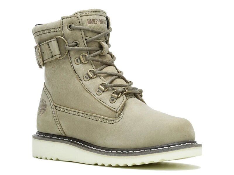 ハーレーダビッドソン レディース シューズ ブーツ・レインブーツ Harley-Davidson Marconi Bootie Light Brown ブラウン｜ReVida 店