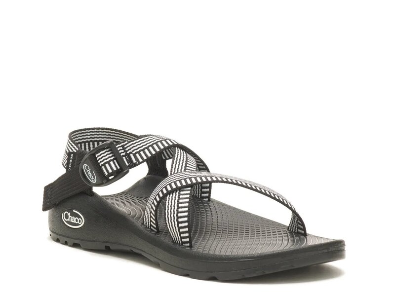 チャコ レディース シューズ サンダル Chaco Z Cloud Sandal Black/White Stripe ホワイト