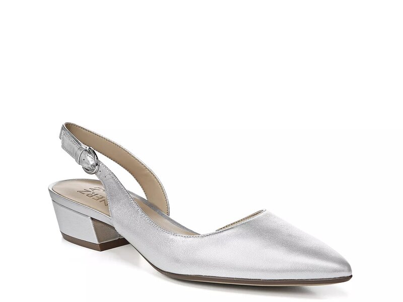 ナチュライザー レディース シューズ パンプス Naturalizer Banks Pump Silver Metallic シルバー