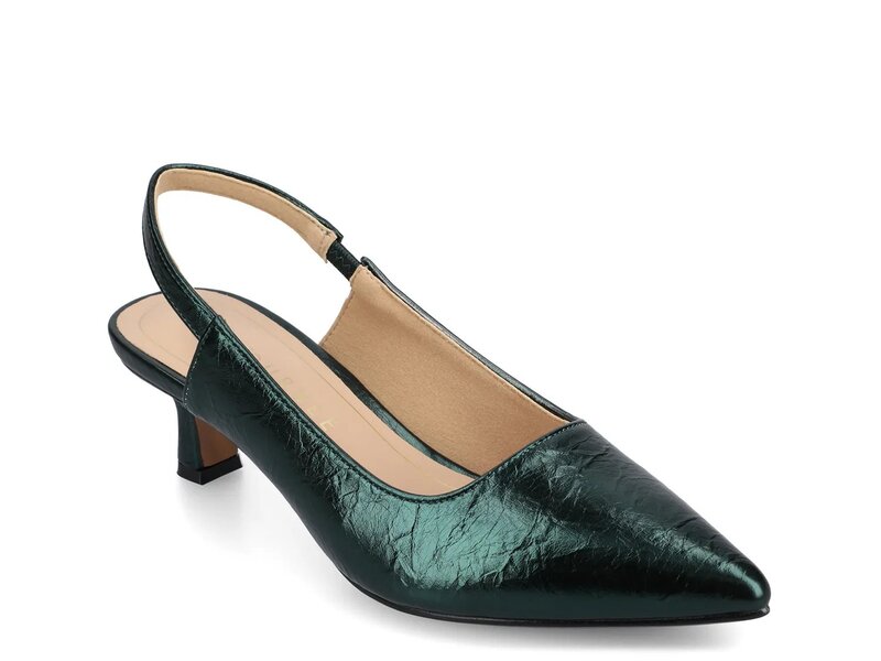 ジャーニー レディース シューズ パンプス Journee Paulina Pump Dark Green グリーン｜ReVida 店