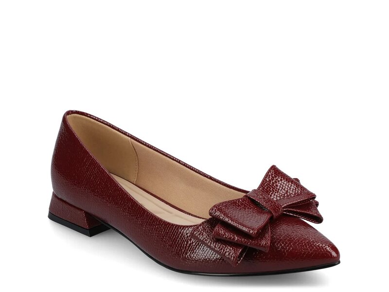 ジャーニー レディース シューズ パンプス Journee Ophelia Flat Oxblood オックスブラッド|ReVida 店