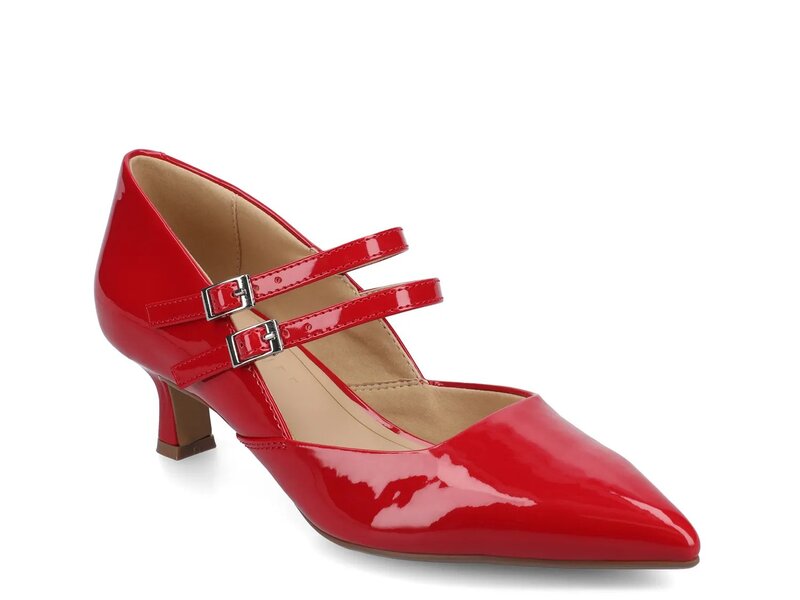 ジャーニー レディース シューズ パンプス Journee Carnation Pump Red レッド
