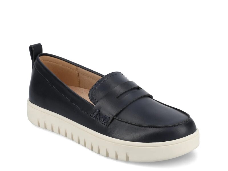 客旅 レディース シューズ スリッポン・ローファー Journee Tayla Loafer Navy 米国海軍 ローファー-靴