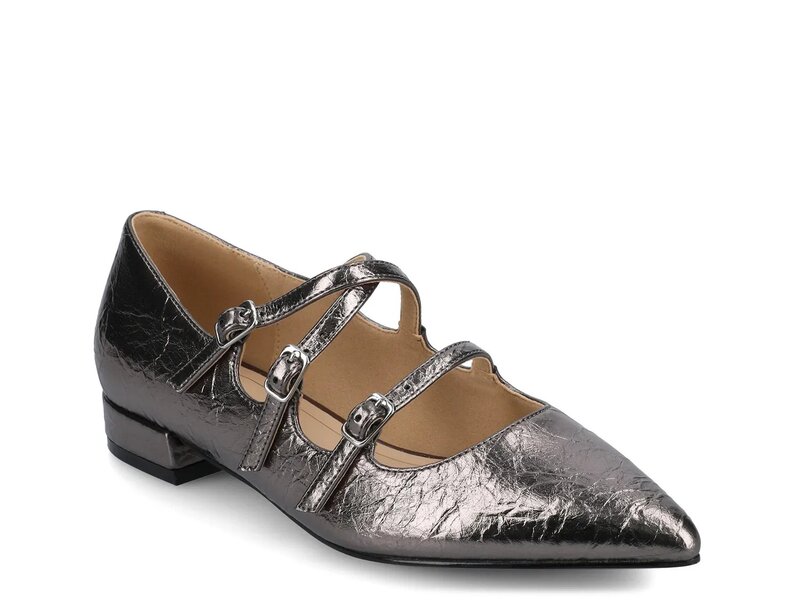 ジャーニー レディース シューズ パンプス Journee Gretel Flat Pewter ピューター