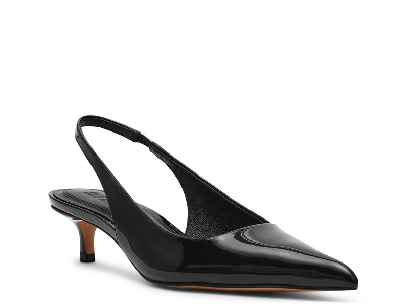 スティーブ マデン レディース シューズ パンプス Steve Madden Kittie Pump Black Patent Synthetic ブラック