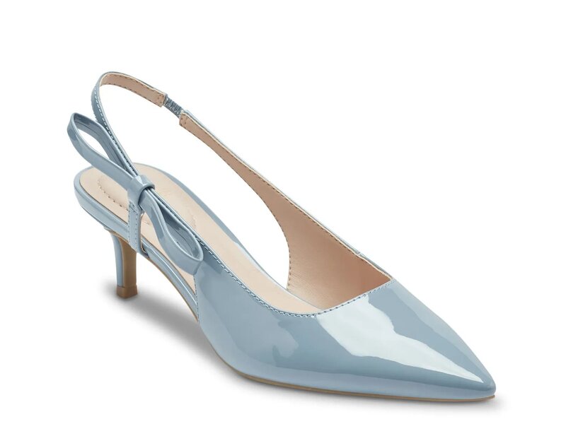 バンドリーノ レディース シューズ パンプス Bandolino Alilac Pump Light Blue Patent ブルー