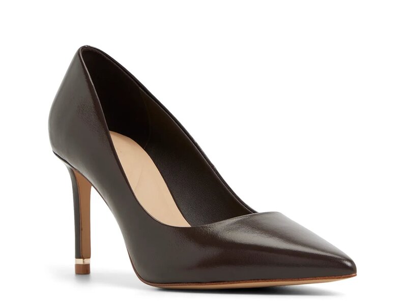 テッドベーカー レディース シューズ パンプス Ted Baker Charlotte Pump Dark Brown ブラウン画像
