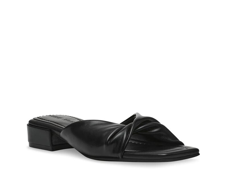 アンクライン レディース シューズ サンダル Anne Klein Lorena Sandal Black ブラック｜ReVida 店 11,376円