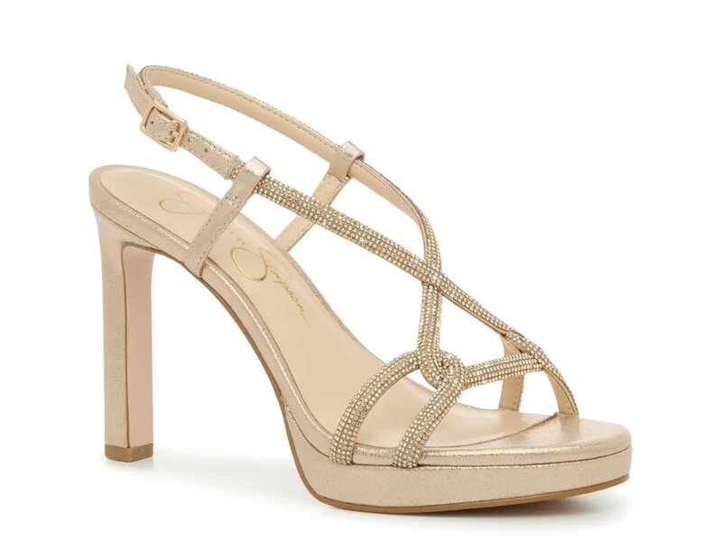 ジェシカシンプソン レディース シューズ サンダル Jessica Simpson Verret Sandal Gold Metallic ゴールド｜ReVida 店 15,696円