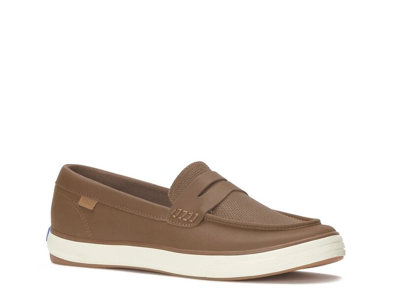 ケッズ レディース シューズ スリッポン・ローファー Keds Center III Loafer Cognac 靴-ローファー-レディース靴