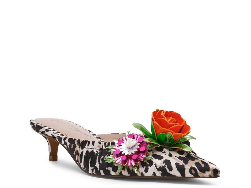ベッツィジョンソン レディース シューズ パンプス Betsey Johnson Abigayl Pump Multicolor Floral/Leopard Print マルチカラー