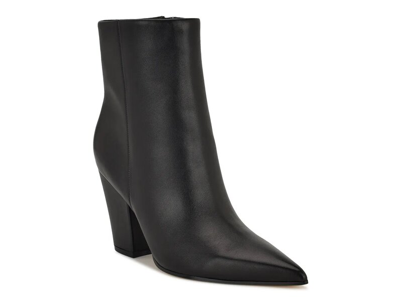ナインウェスト レディース シューズ ブーツ・レインブーツ Nine West Ariza Bootie Black Leather ブラック|ReVida 店