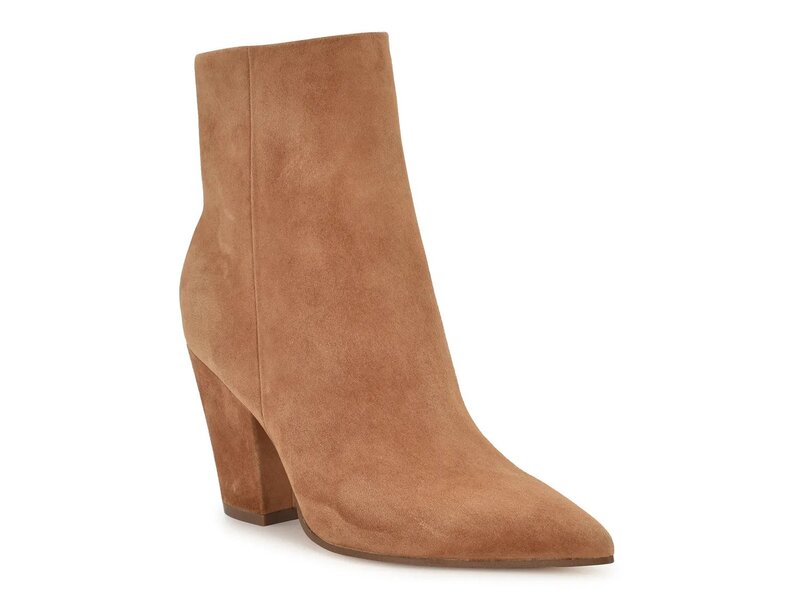 ナインウェスト レディース シューズ ブーツ・レインブーツ Nine West Ariza Bootie Natural Beige Suede ベージュ|ReVida 店