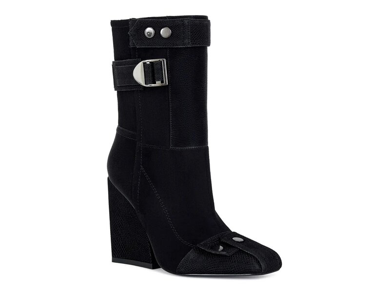 アザレア ワン レディース シューズ ブーツ・レインブーツ Azalea Wang Allona Bootie Black ブラック
