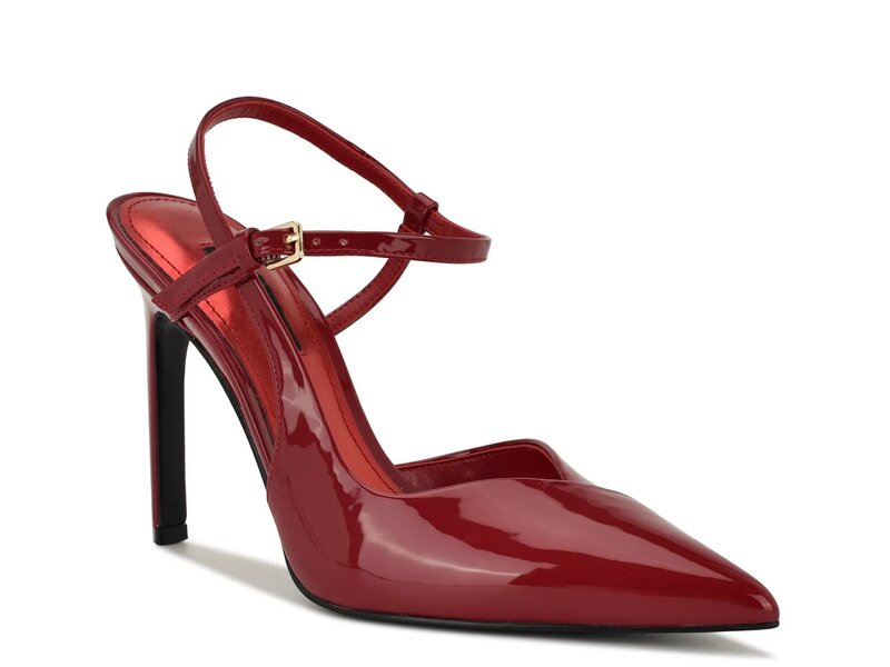 ナインウェスト レディース シューズ パンプス Nine West Franka Pump Red Patent Synthetic レッド
