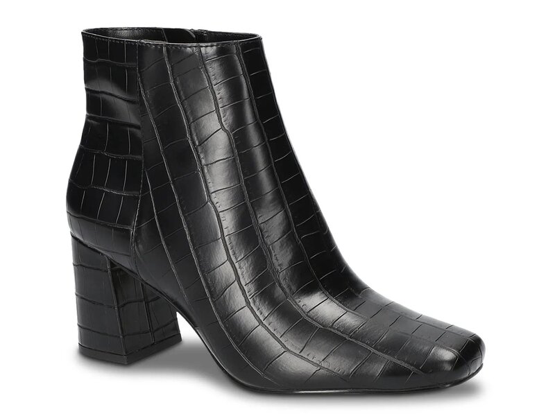 ベラヴィータ レディース シューズ ブーツ・レインブーツ Bella Vita Wilma Bootie Black Croc Print ブラック｜ReVida 店
