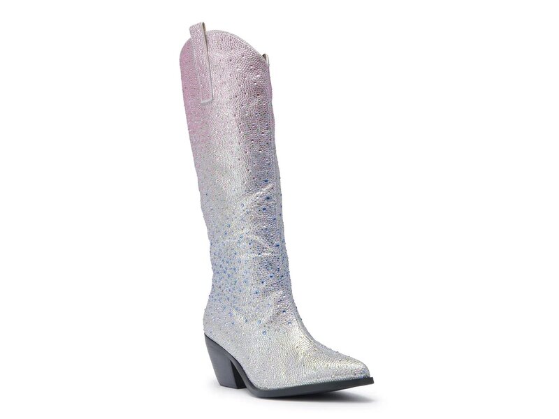 アザレア ワン レディース シューズ ブーツ・レインブーツ Azalea Wang Almudena Boot Silver/Multicolor シルバー