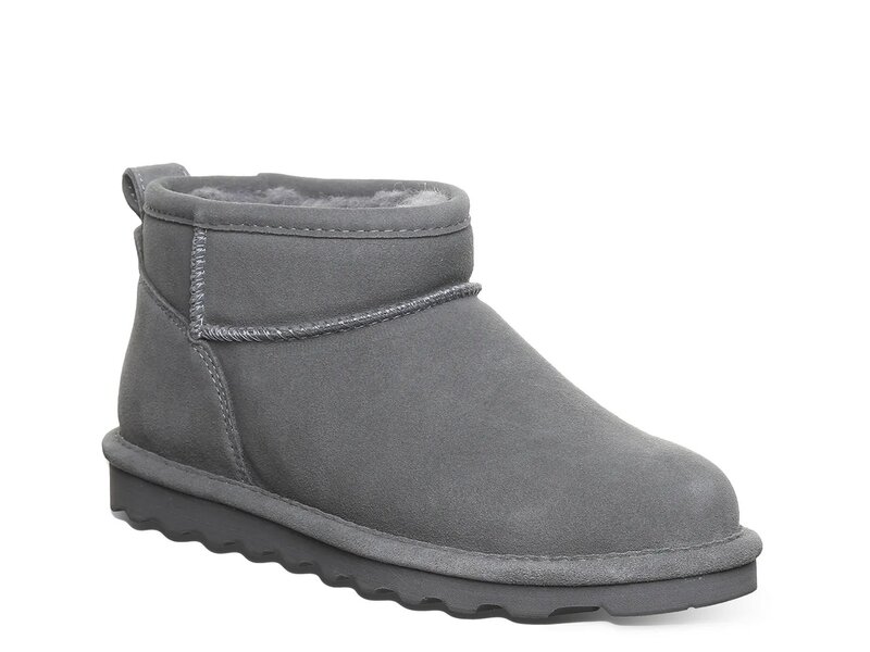 ベアパウ レディース シューズ ブーツ・レインブーツ Bearpaw Shorty Bootie Grey グレー｜ReVida 店