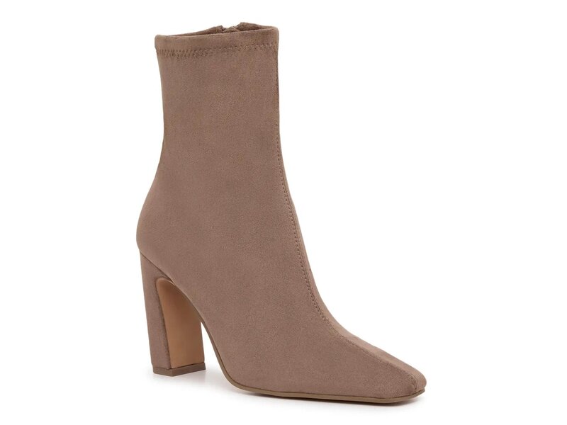 スティーブ マデン レディース シューズ ブーツ・レインブーツ Steve Madden Vinka Bootie Taupe Fabric トープ