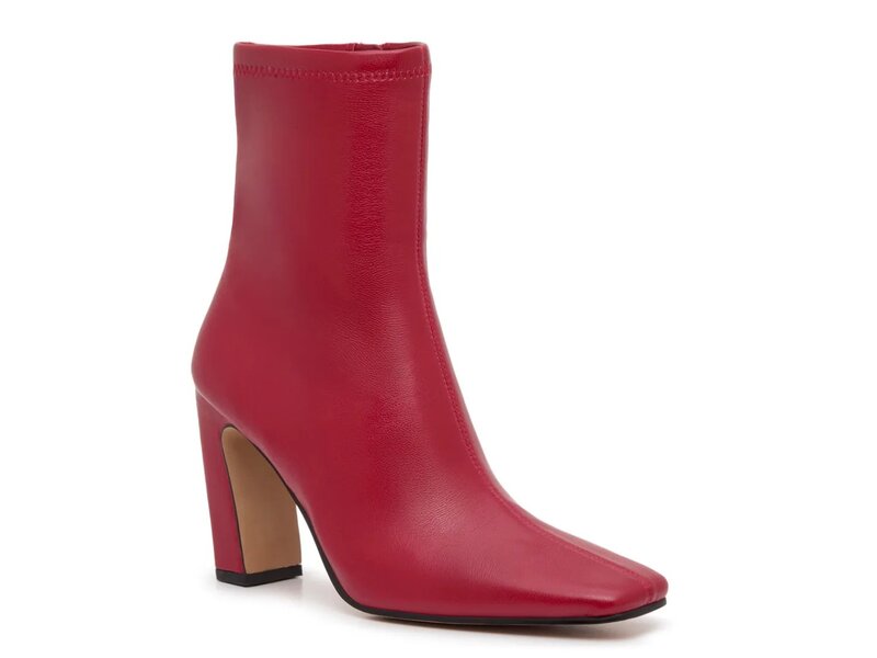 スティーブ マデン レディース シューズ ブーツ・レインブーツ Steve Madden Vinka Bootie Red Synthetic レッド
