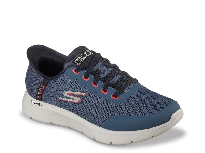 スケッチャーズ メンズ シューズ スニーカー Skechers Hands Free Slip-ins GO WALK Flex Netro Sneaker - Men\u0027s Slate Grey スレート 靴-スニーカー-メンズ靴