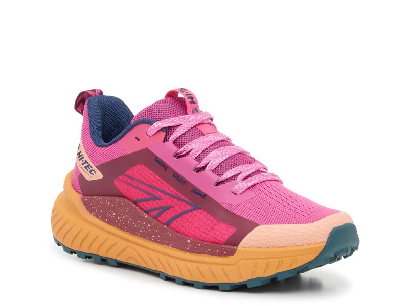 御機嫌テック レディース シューズ スニーカー Hi-Tec Catalina II Trail Shoe - Women\u0027s Orange/Magenta/Pink サクラ色