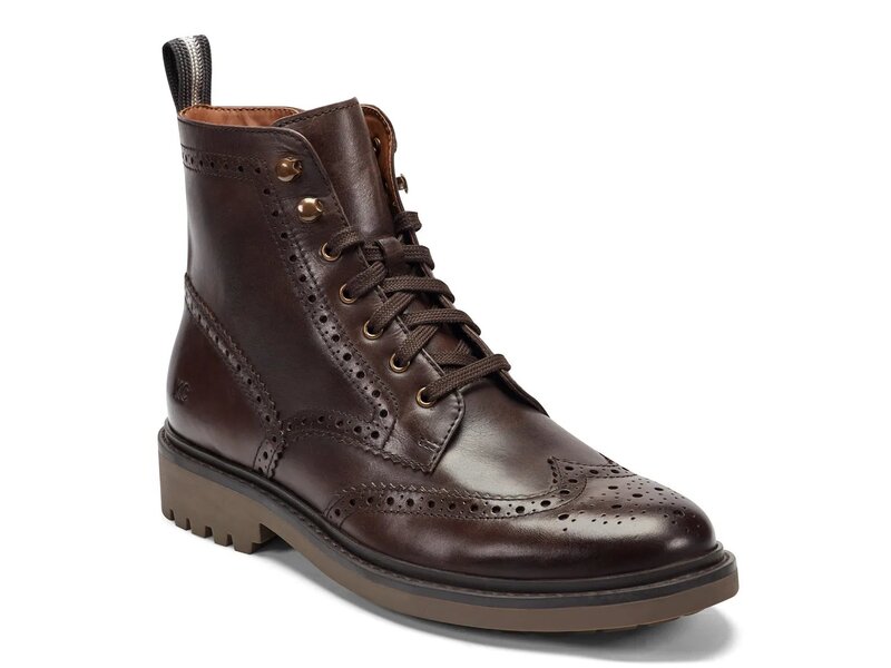 ケネスコール メンズ シューズ ブーツ・レインブーツ Kenneth Cole New York Todd Combat Boot Dark Brown 赤銅色