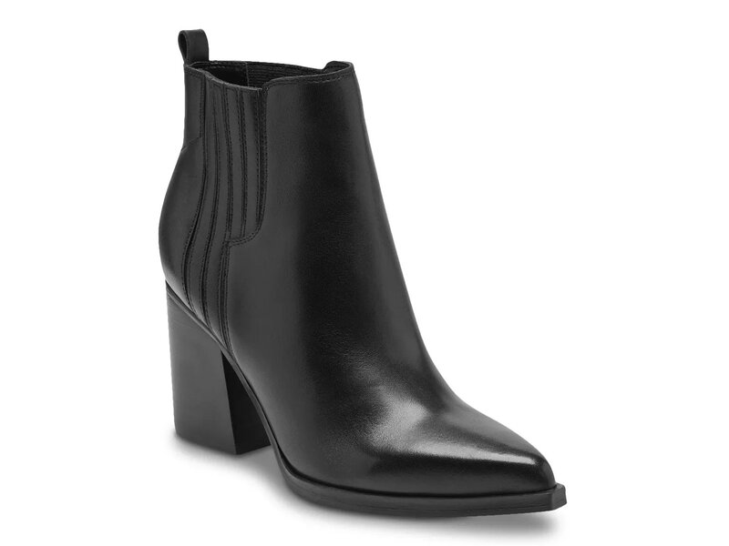マークフィッシャー レディース シューズ ブーツ・レインブーツ チェルシーブーツ チェルシー ブーツ Marc Fisher Matter Chelsea Boot Black Leather ブラック｜ReVida 店