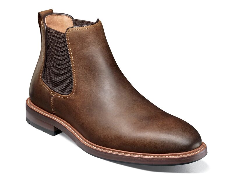 フローシャイム メンズ シューズ ブーツ・レインブーツ チェルシーブーツ チェルシー ブーツ Florsheim Anthem Chelsea Boot Brown Leather ブラウン 29,120円
