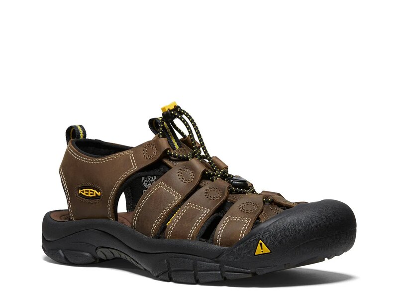 キーン メンズ シューズ サンダル Keen Newport Waterproof Sandal - Men\u0027s Bison Brown 赤銅色 スリッポン-靴-メンズ靴