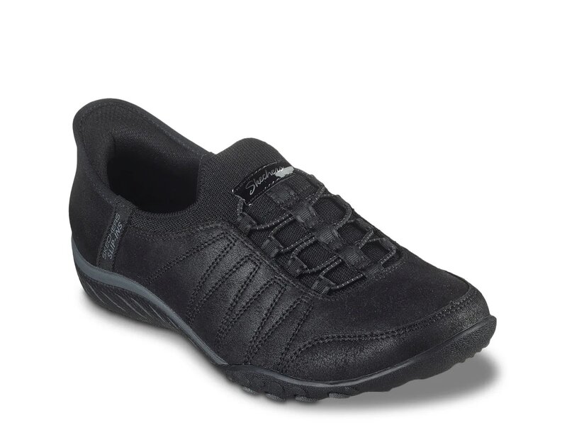 スケッチャーズ レディース シューズ スニーカー Skechers Hands Free Slip-Ins Breathe Easy -Body Sneaker - Women's Black ブラック