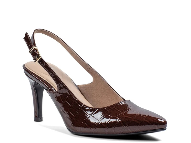 ロックポート レディース シューズ パンプス Rockport Jolie Total Motion Pump Dark Brown ブラウン