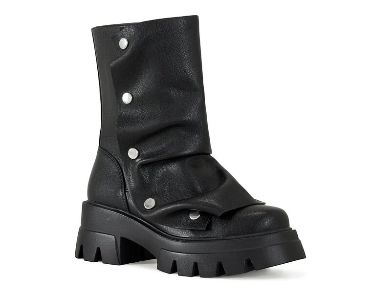 アザレア ワン レディース シューズ ブーツ・レインブーツ Azalea Wang Bharti Bootie Black ブラック