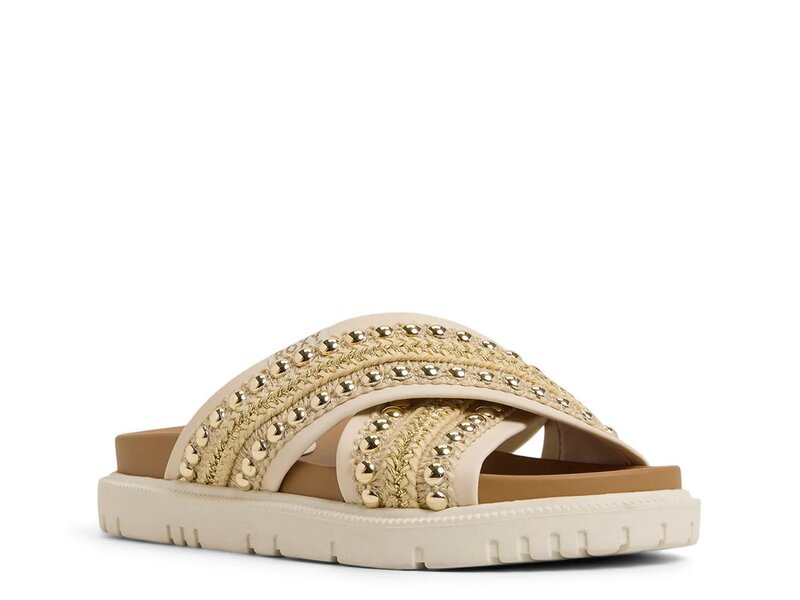 ロキシー レディース シューズ サンダル キャップ Roxy Capri Sandal Beige/Gold ベージュ｜ReVida 店