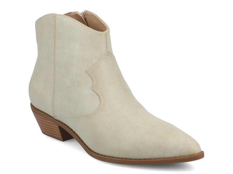 ジャーニー レディース シューズ ブーツ・レインブーツ Journee Taliah Bootie Bone|ReVida 店