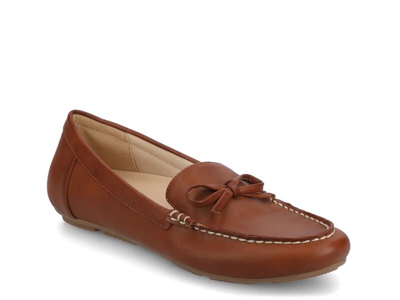 ジャーニー レディース シューズ スリッポン・ローファー Journee Novella Loafer Cognac