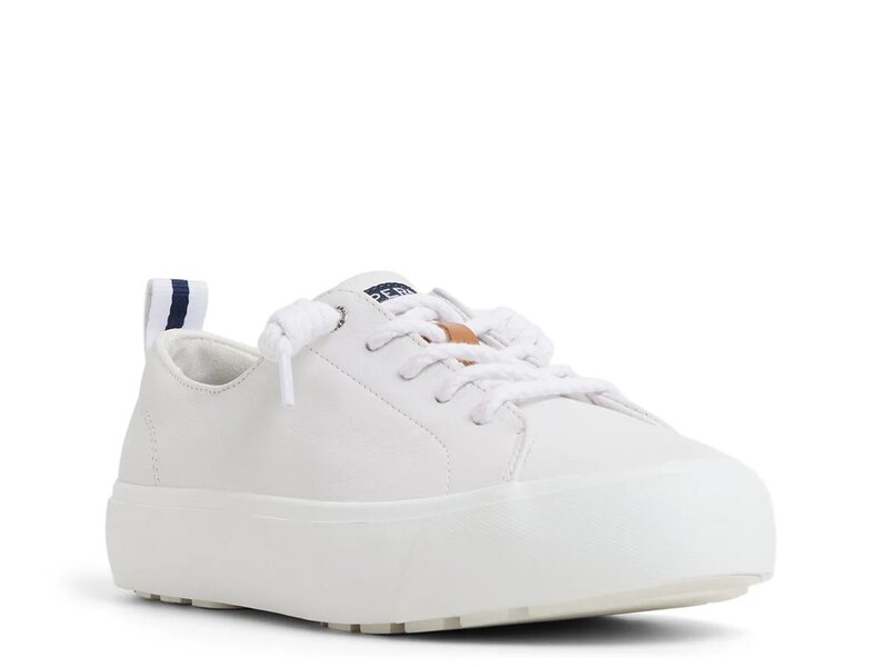 スペリー レディース シューズ スニーカー プラットフォーム Sperry Cove Platform Sneaker White ホワイト｜ReVida 店