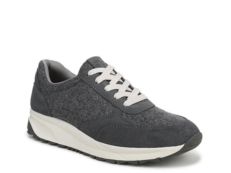 ナチュライザー レディース シューズ スニーカー Naturalizer Shay Sneaker Grey Leather & Fabric グレー
