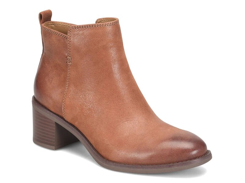 コンフォーティバ レディース シューズ ブーツ・レインブーツ Comfortiva Heather Bootie Cognac ヘザー｜ReVida 店