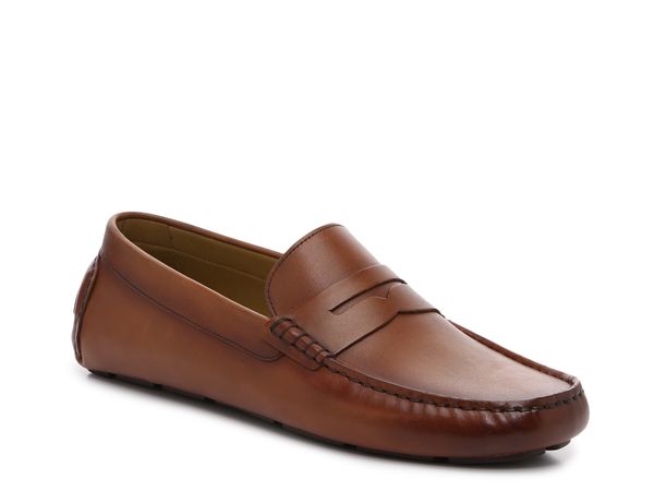 ヴィンスカムート メンズ シューズ スリッポン・ローファー Vince Camuto Esmail Penny Loafer Cognac｜ReVida 店