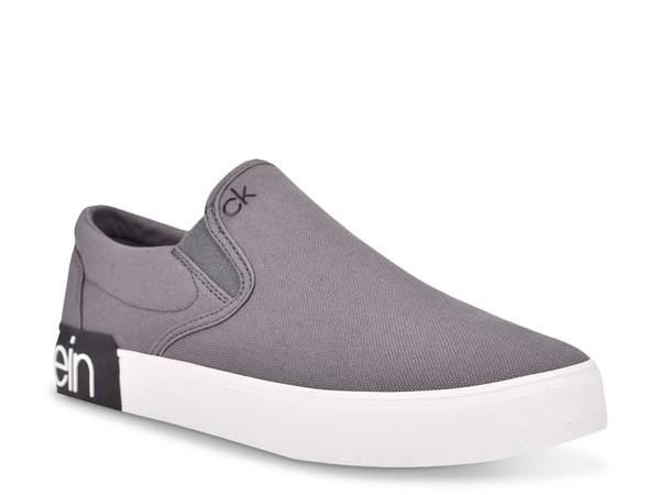カルバンクライン メンズ シューズ スニーカー Calvin Klein Ryor Slip-On Sneaker Grey グレー 15,600円