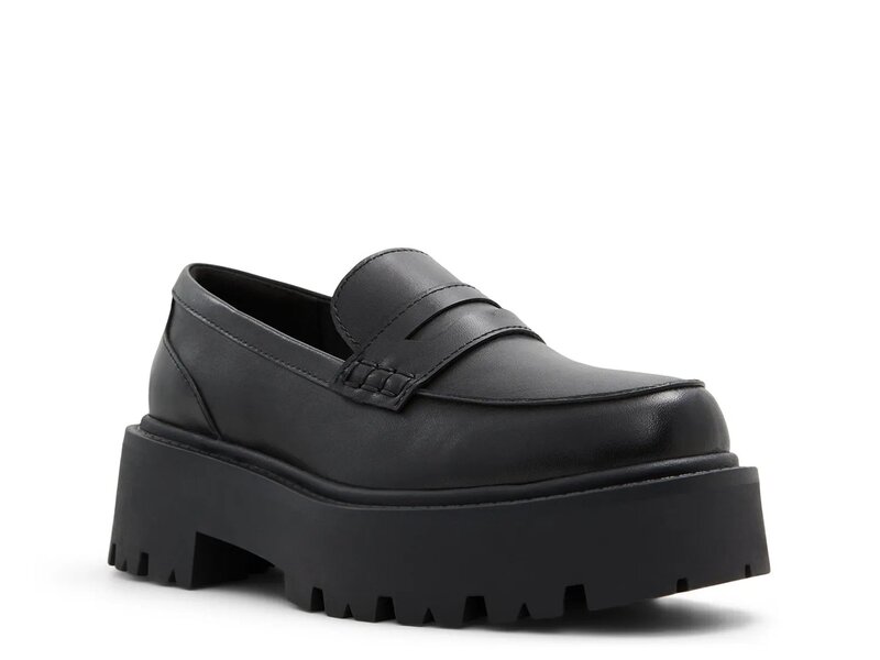 アルド レディース シューズ スリッポン・ローファー プラットフォーム ローファー Aldo Cadaycia Platform Penny Loafer Black ブラック 25,752円