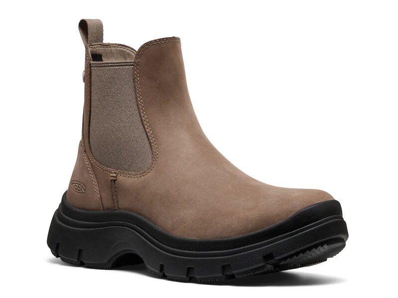 キーン レディース シューズ ブーツ・レインブーツ チェルシーブーツ チェルシー ブーツ Keen Kosa Chelsea Boot - Women's Brindle Brown ブラウン|ReVida 店