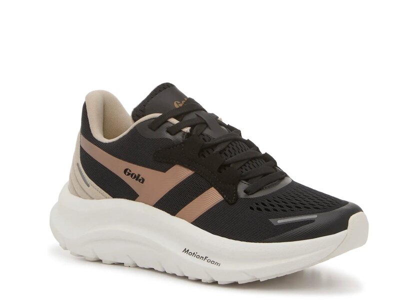 ゴラ レディース シューズ スニーカー Gola Veris Tempo Running Shoe - Women Black/Rose Gold ブラック