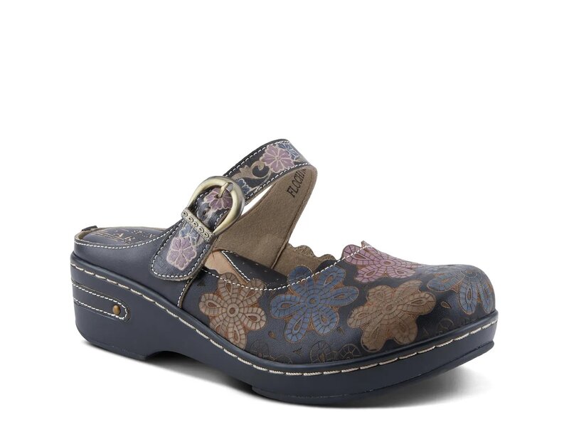 ラリティステ レディース シューズ サンダル L'Artiste Mallimar Mary Jane Clog Black/Multicolor ブラック