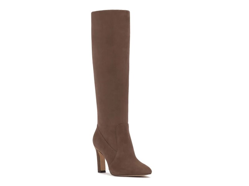 ヴィンスカムート レディース シューズ ブーツ・レインブーツ Vince Camuto Gylina Boot Toasted Taupe Suede トープ|ReVida 店