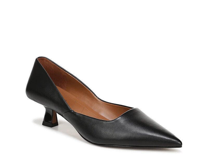 フランコサルト レディース シューズ パンプス Franco Sarto Jocelyn Pump Black Leather 黒いこと