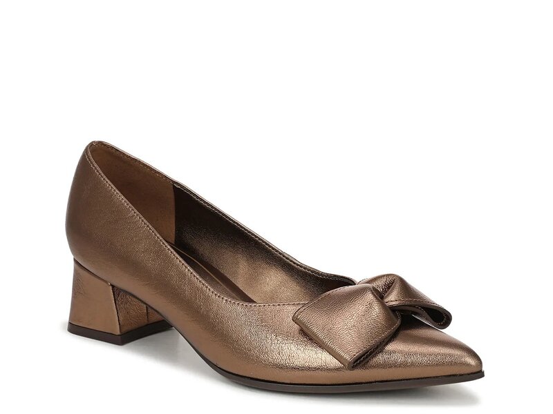ナチュライザー レディース シューズ パンプス Naturalizer Mavis Pump Dark Gold Leather ゴールド