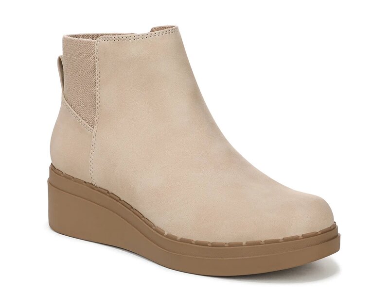 ライフストライド レディース シューズ ブーツ・レインブーツ LifeStride Dubliner Wedge Bootie Taupe トープ