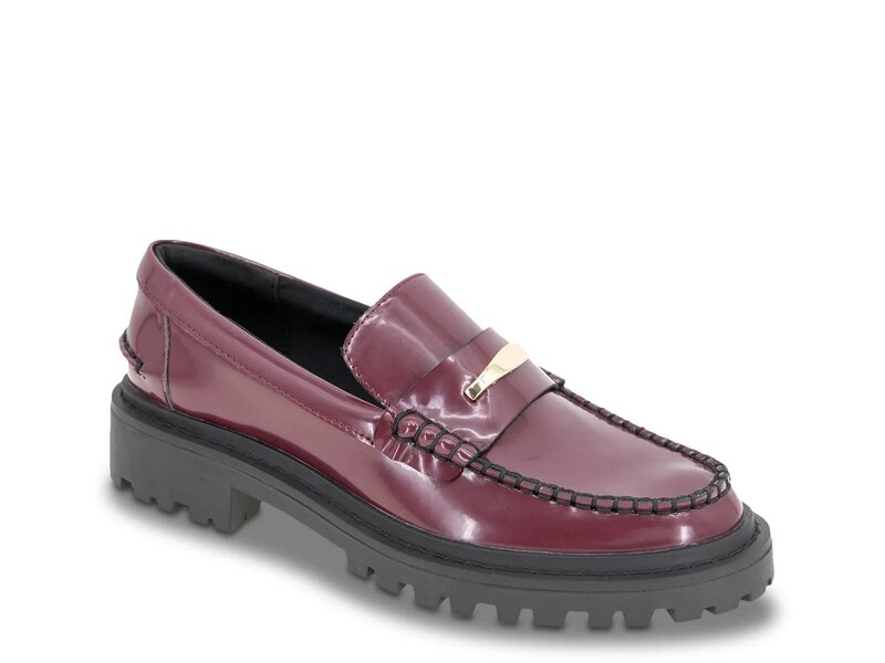 BCB ジェネレーション レディース シューズ スリッポン・ローファー BCBGeneration Laney Loafer Dark Cherry Red レッド｜ReVida 店